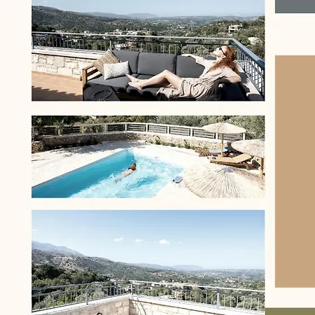 ヴィラ Prinus Country Retreat Apokoronas, Heated Pool, 13km From The Sea