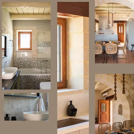 Prinus Country Retreat Apokoronas, Heated Pool, 13km From The Sea ヴィラ Embrósneros