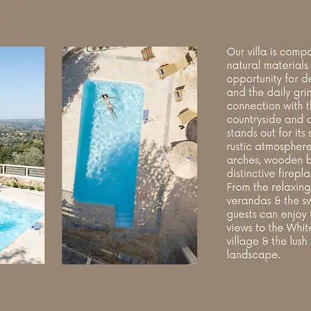 Prinus Country Retreat Apokoronas, Heated Pool, 13km From The Sea Embrosneros